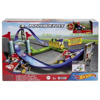 Hot Wheels Mario Kart Circuit Slam Track